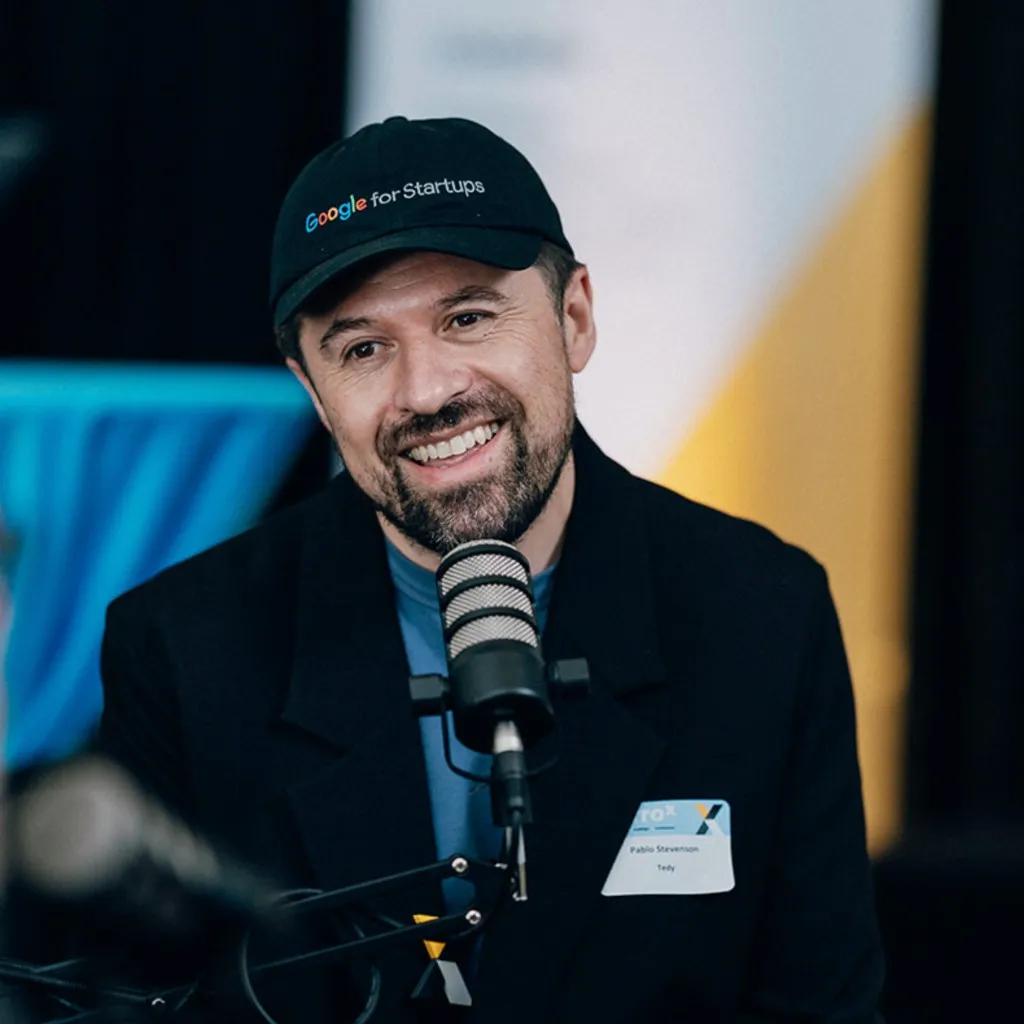 Pablo Stevenson smiling